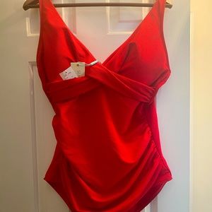 NWT Sea Level cross front bathing suit